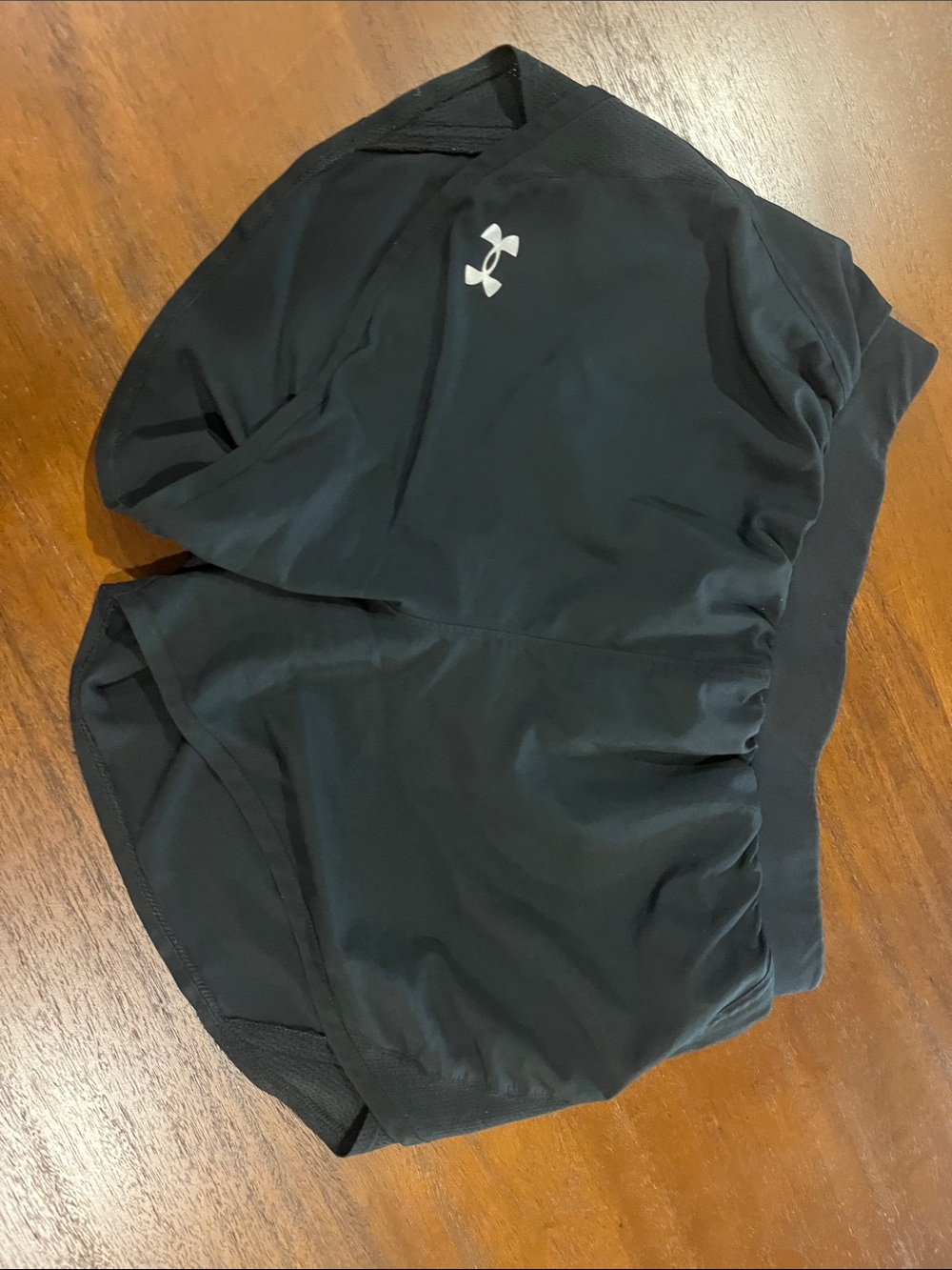Under Armour Black Performance Training Shorts with Reflective Logo